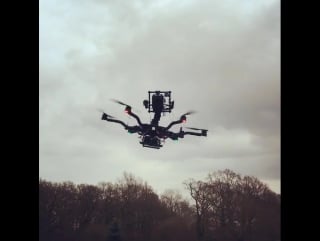 Alexa mini on the movi m15 and alta drone