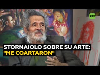 Luigi stornaiolo y la lucha contra su discapacidad para seguir creando arte