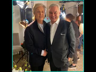 Eamonn holmes & paul mccartney #thismorning