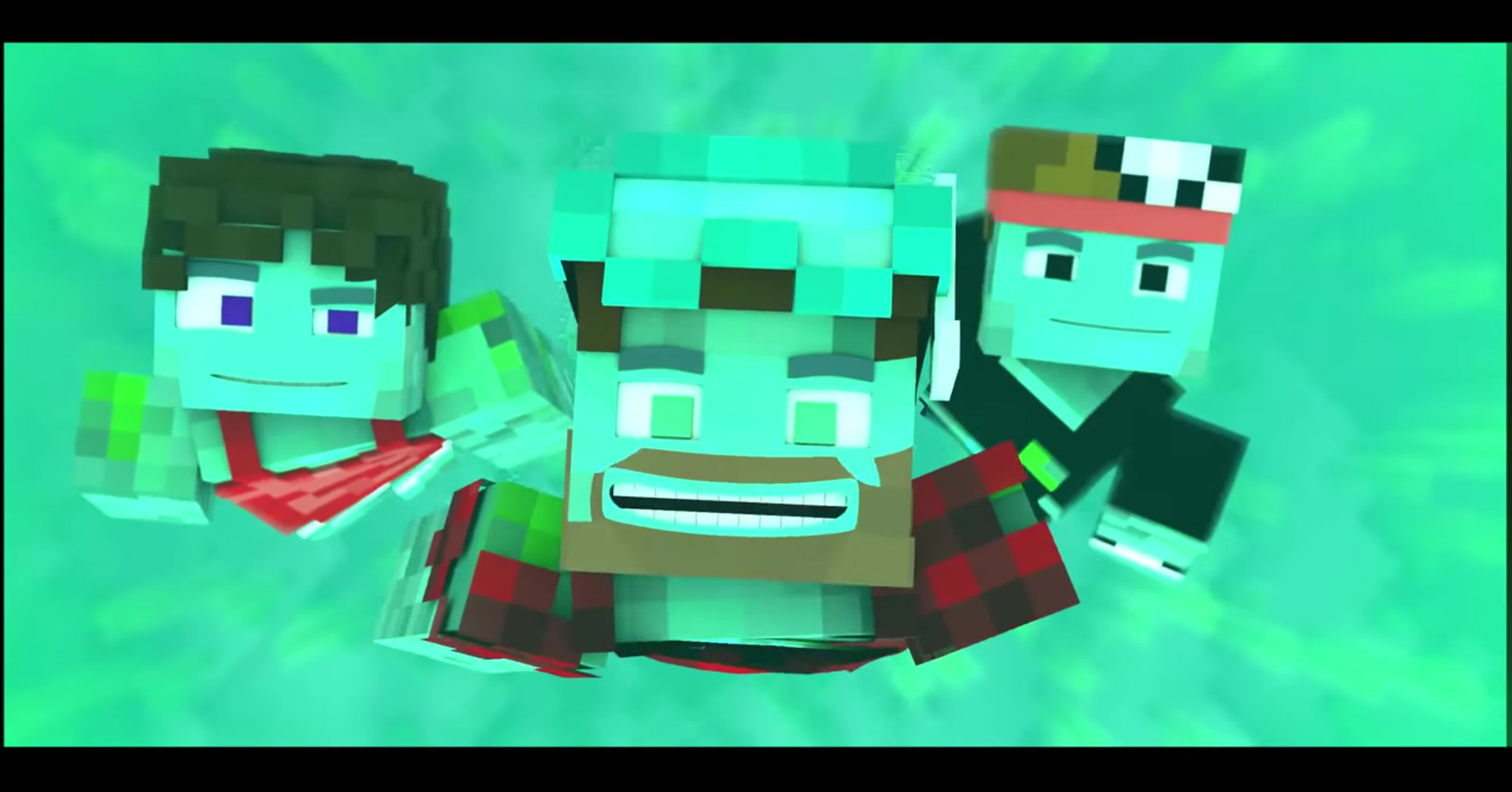 [w лаbs studio] нежить l майнкрафт зомби рэп (minecraft animated music  video)