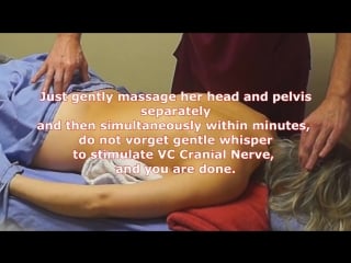 Increase your vitality and sexuality via craniosacral massage