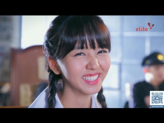 Elite uniform making film kim so hyun & btob