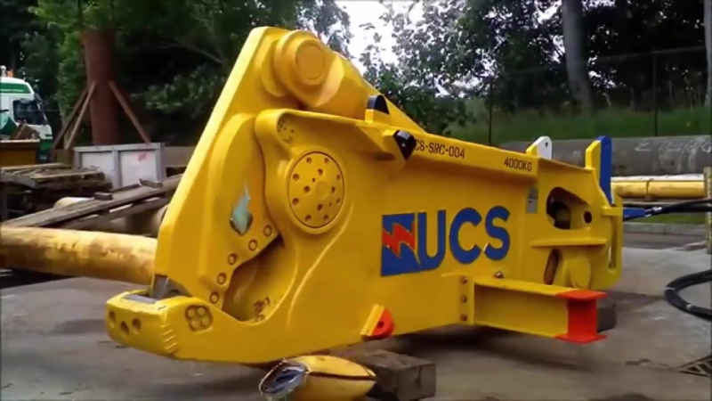 Они режут режут режут гидравлические ножницы