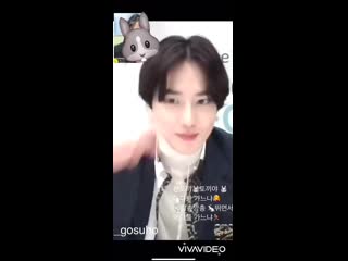 [video] 200404 suho @ video call fansign