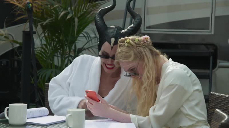 Видео со съемок «малефисента 2 владычица тьмы»