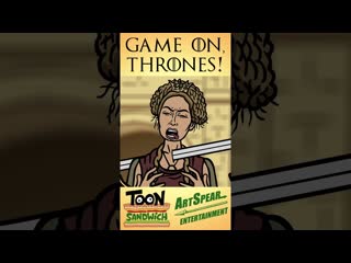 A sean of ice and fire! toon sandwich #shorts #gameofthrones #houseofthedragon