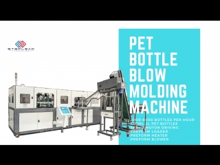 Blow molding machine for pet bottled water beverage juice bottle blowing in beverage production