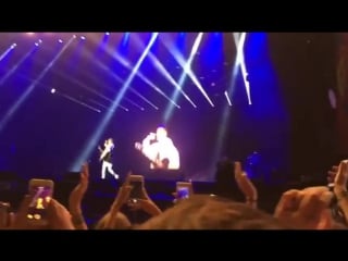 August 21 fan taken video of justin onstage at v festival in staffordshire, uk