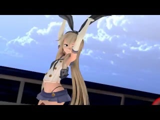 [mmd] kantai collection (shimakaze) galaxias!