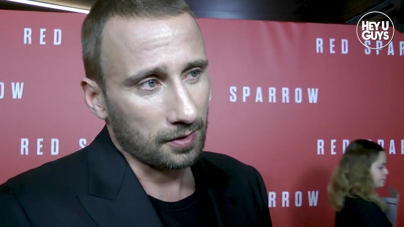 Matthias schoenaerts red sparrow premiere interview