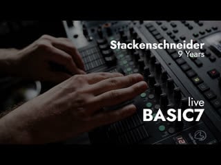 Basic7 [live act] @ stackenschneider 18 years