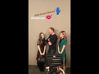 180911 jisoo & rose @ coach fashion show (nyfw)