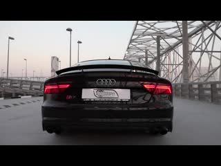 2017 audi s7 (450hp, v8 ) black on black launch, walkaround, interior, ex