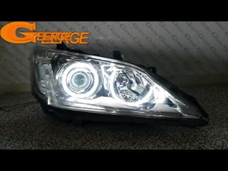 For lexus es350 es240 2010 2011 2012 excellent angel eyes ultra bright headlight illumination ccfl angel eyes kit halo ring