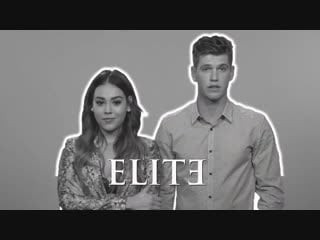 Learn spanish with danna paola and miguel bernardeau from elite netflix