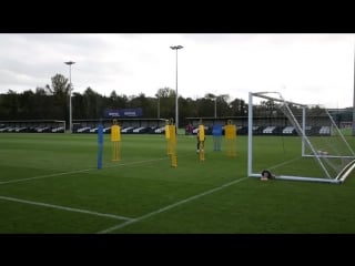 Essential goalkeeper training drills dealing with crosses