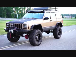 Davis autosports baddest lifted jeep cherokee for sale ! custom everything