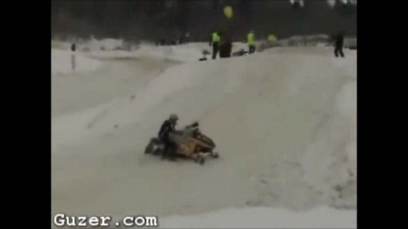 10 фейлов на снегоходе