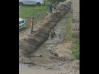 В амурской области детвора нашла лучшее место для купания