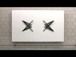 Kinetic art dynamic structure 29117