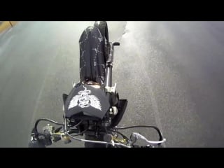 Wr250x supermoto stunt sesh at the lot for a gopro tester clip