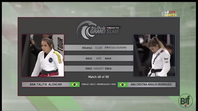 Ana talita alencar vs ana cristina araujo rodrigues #adgsrio19