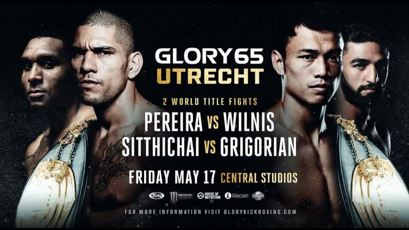 Алекс перейра vs джейсон вильнис, марат григорян vs ситтичай, glory 65 | повтор эфира