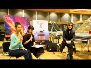 「x japan ׃yoshiki」 ladys x オーディションにてyoshikiインタビュー