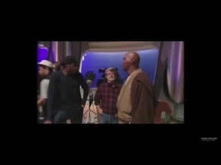 Samuel jackson asking george lucas for a purple lightsaber