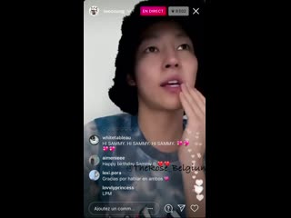 Kim woosung instagram live 28 02 2021