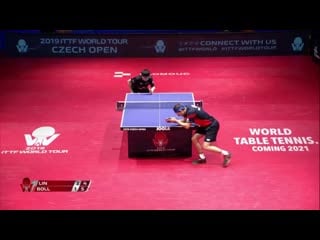 Timo boll vs lin yun ju 2019 ittf czech open highlights (1 2)