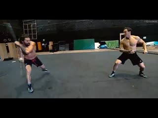 Patrick wilson e jason momoa | treinamento