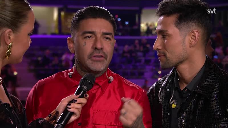 Första vinnarintervjun med årets sista finalister (melodifestivalen )