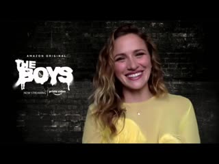 Shantel vansanten (becca butcher) from amazons the boys super lady hero hour