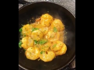 A thing of beauty ! chilli garlic prawns cooking over charcoal at @mazegrill