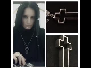 Discovered in an old exorcists chest in a monastery this necklace carries a