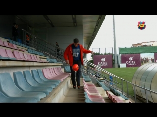 The freestyle world champion john farnworth meets neymar jr