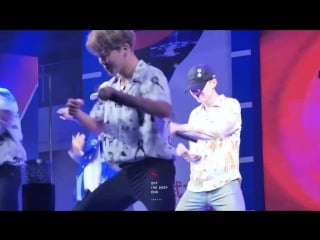 `fancam` 160810 bangtan 흥탄소년단 @ china martial arts cultural exchange festival