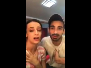 🌸sanaya and mohit giving a shoutout to everyone for voting for them! #sanayairani #monayaonnb