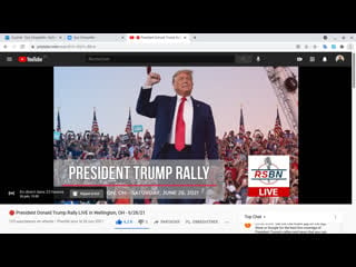 Trump rallye ohio 19h québec 1h france (live) 26 juin 2021