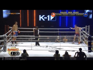 Zabit samedov vs xavier vigney k 1 rising 2012