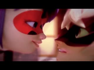 Cat noir and lady bug