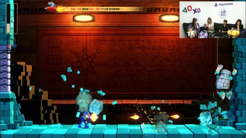 Mega man 11 ps4 gameplay part 1 chinajoy 2018