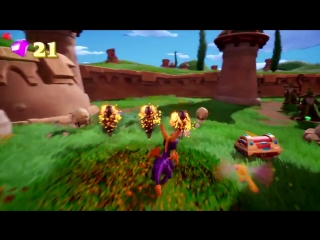 Отрывок геймплея переиздания трилогии spyro