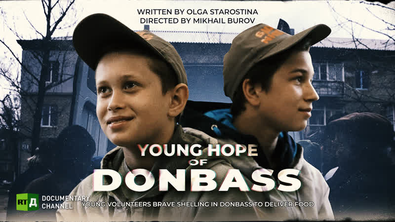 Young hope of donbass youth volunteer to supply food in donbass despite shelling