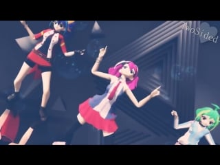 「mmd」koshitantan}}yuzu serena rin