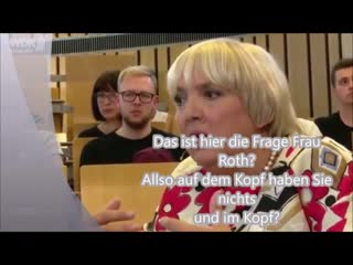 Claudia roth grüne frauen mit kopftuch hätten mehr im hirn als frauen ohne kopftuch (1)