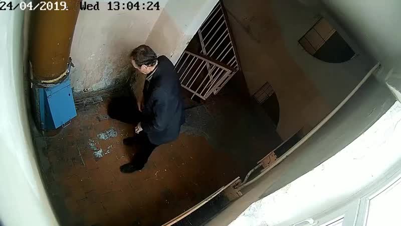 Шарыпово, видеонаблюдение в подъезде 4