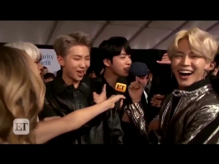 They asked ‘who’s most likely to mess up the choreography’ and they all pointed to jin and he wasnt not having it