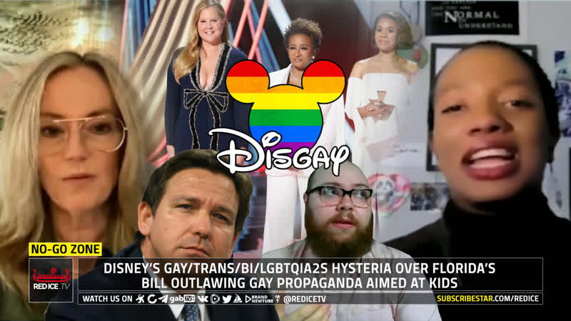 Disney’s gay/trans/bi/lgbtqia2s hysteria over florida’s bill outlawing gay propaganda aimed at porn
